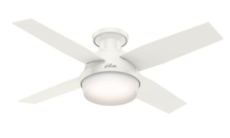 Dempsey Low Profile Ceiling Fan with 